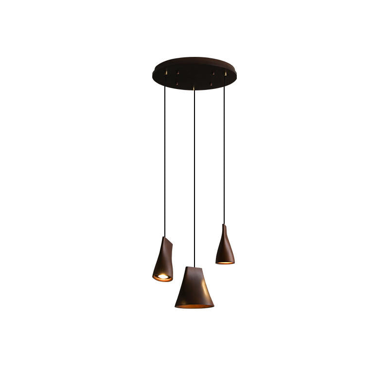 Lyrenelle Wood Pendant Light-Moonnatur