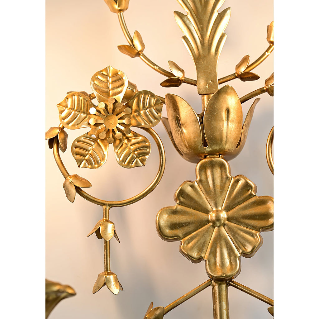 Lathenhill Brass Wall Light-Moonnatur