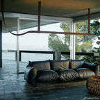 Helreniel Leather Pendant Light-Moonnatur