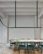 Helreniel Leather Pendant Light-Moonnatur