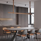Helreniel Leather Pendant Light-Moonnatur