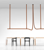 Helreniel Leather Pendant Light-Moonnatur