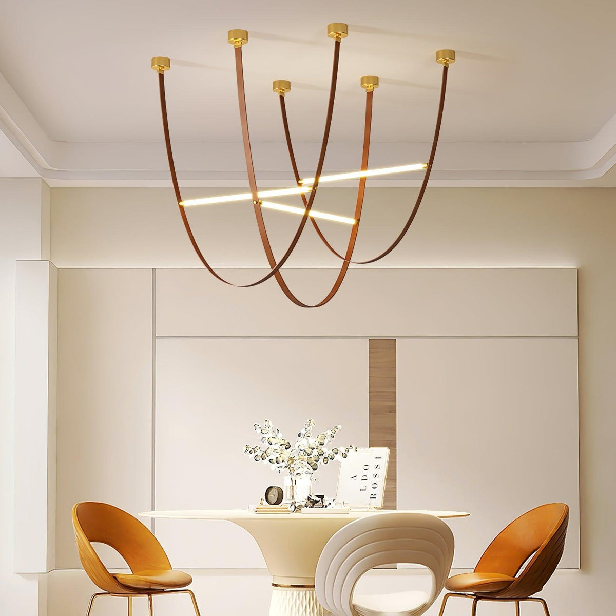 Alderose Silicone Pendant Light-Moonnatur