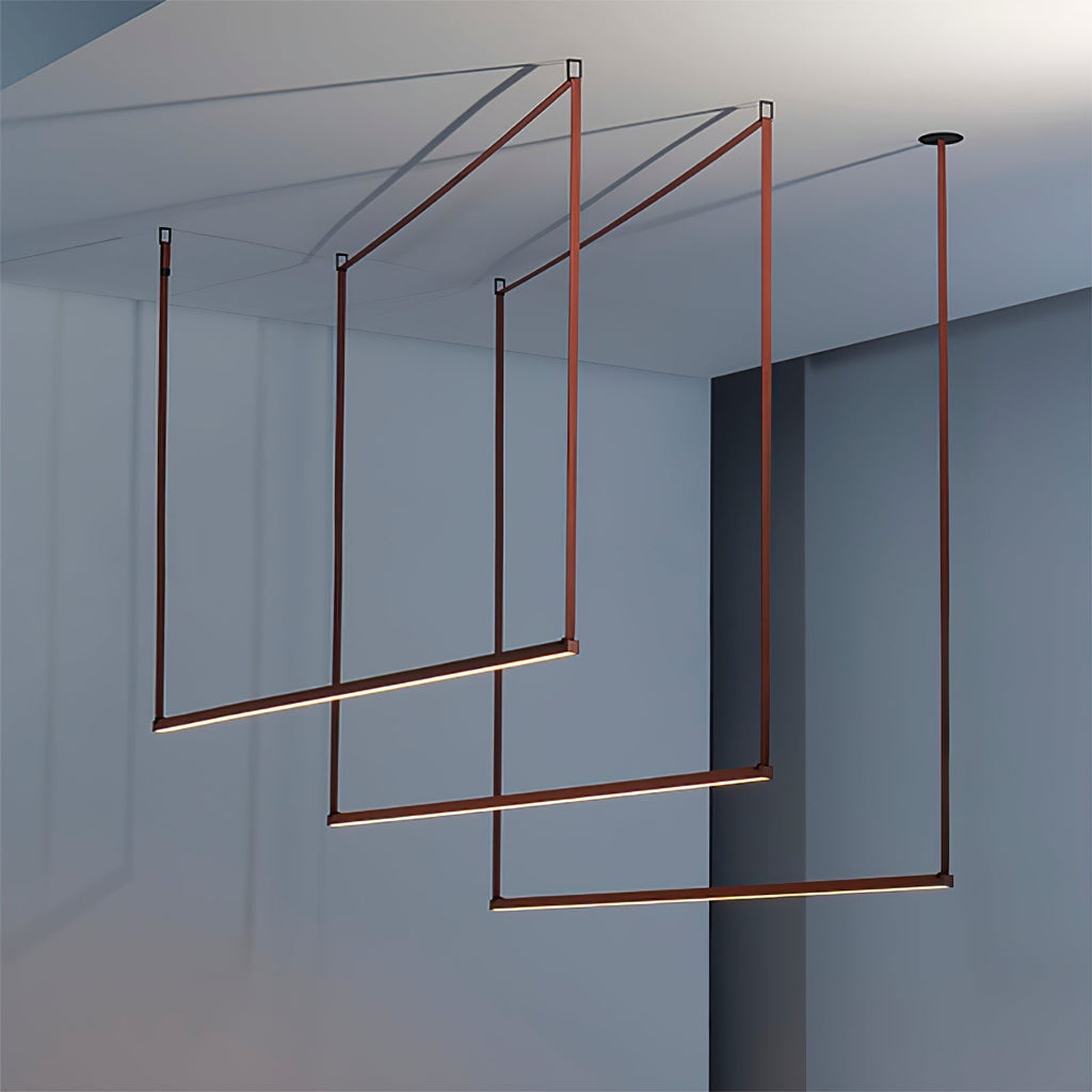 Marvenbrook Leather Pendant Light-Moonnatur