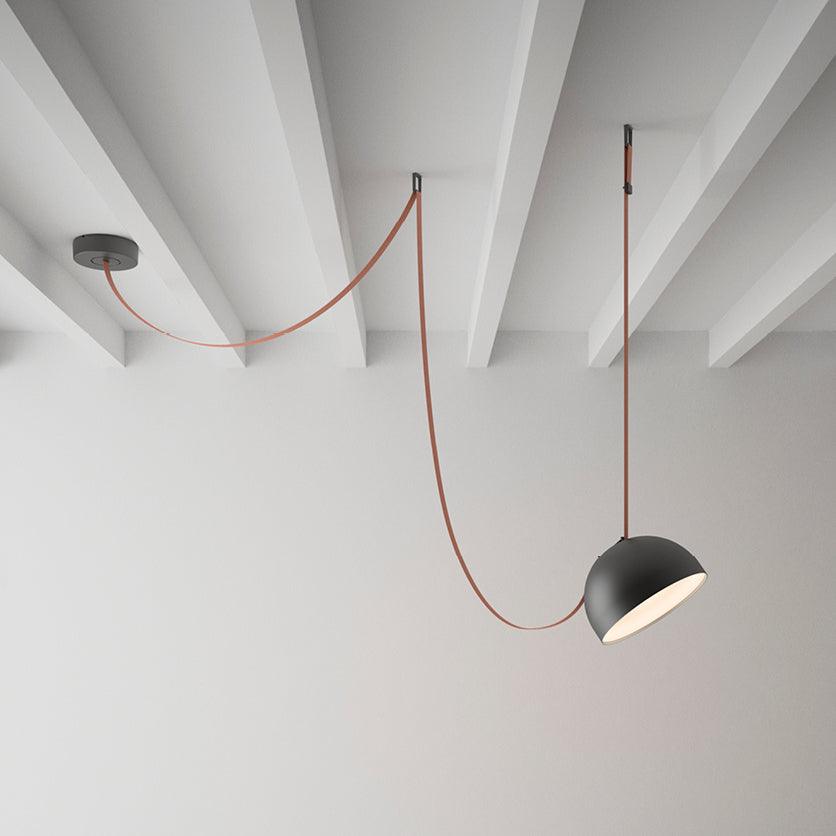 Lunavira Canvas Pendant Light-Moonnatur