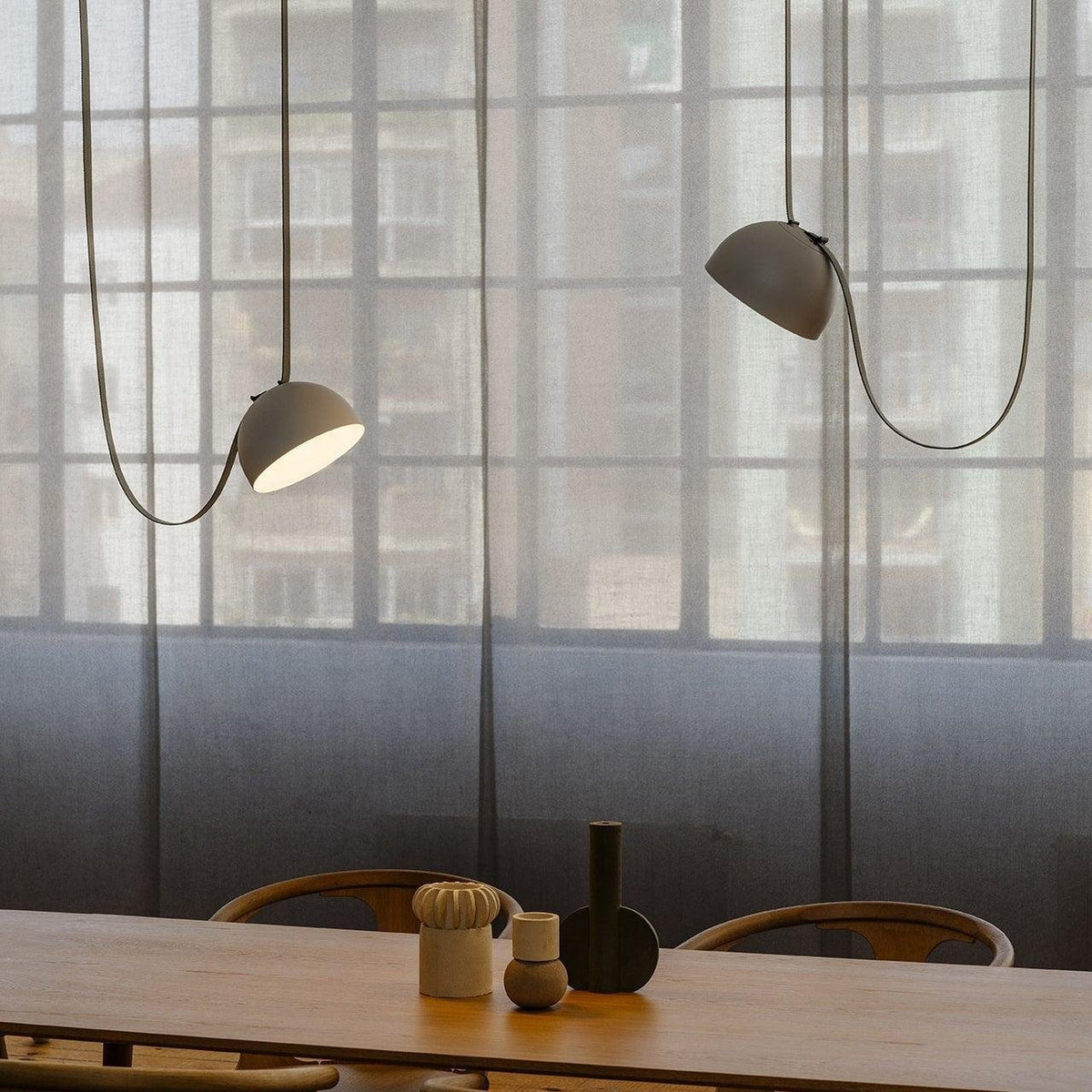 Lunavira Canvas Pendant Light-Moonnatur