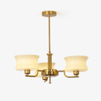 Zeluna Glass Chandelier-Moonnatur