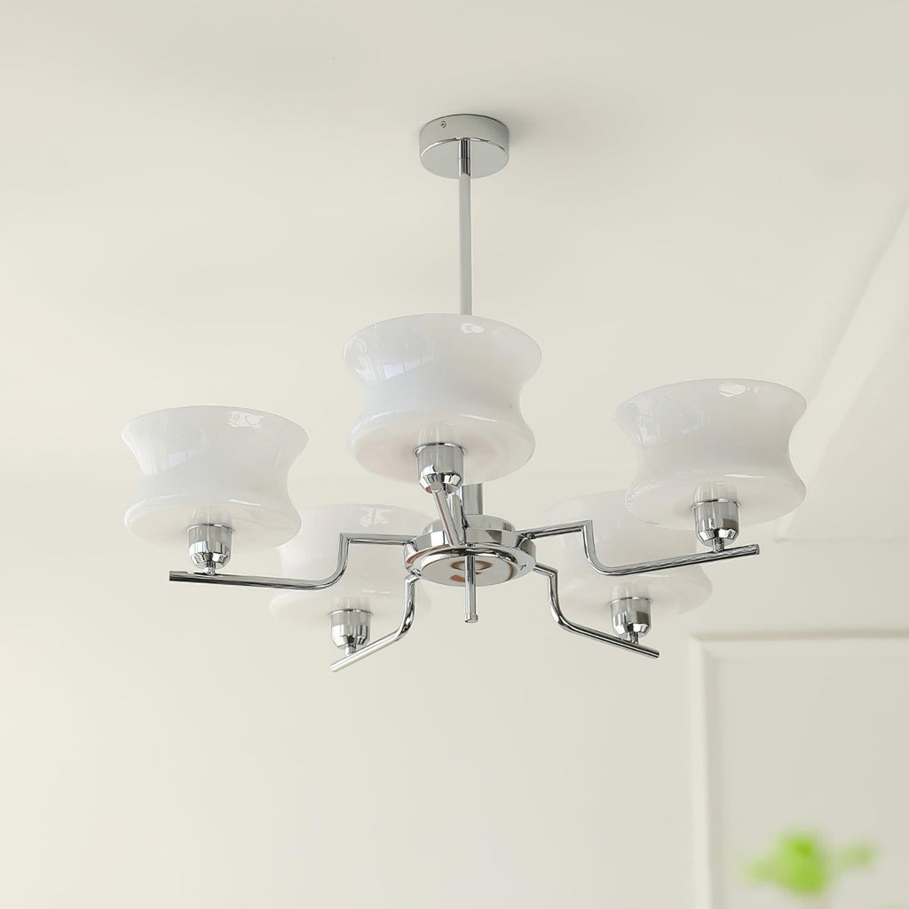 Zeluna Glass Chandelier-Moonnatur
