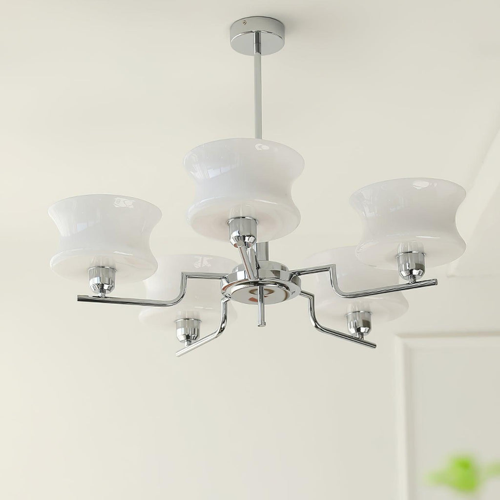 Zeluna Glass Chandelier-Moonnatur