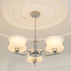 Zeluna Glass Chandelier-Moonnatur