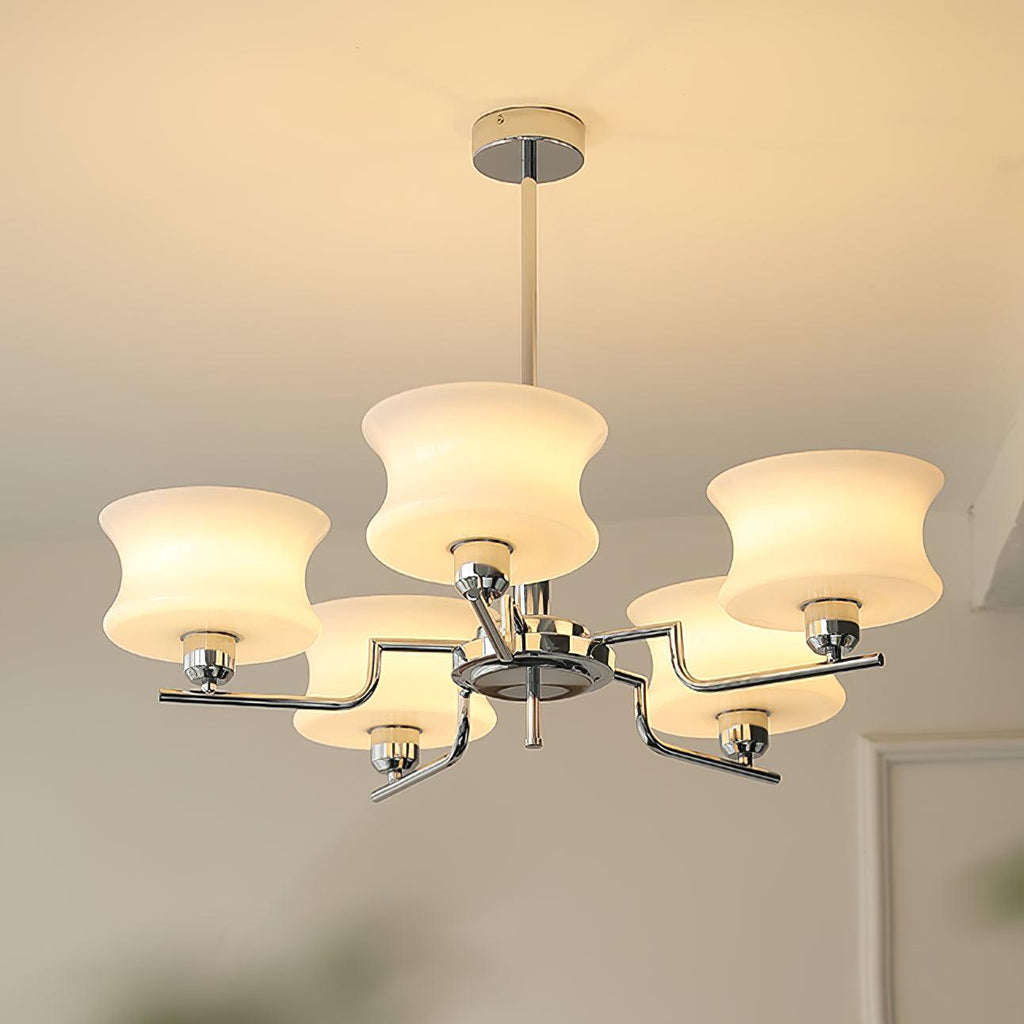 Zeluna Glass Chandelier-Moonnatur