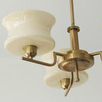 Zeluna Glass Chandelier-Moonnatur