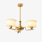Zeluna Glass Chandelier-Moonnatur
