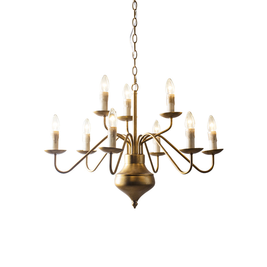 Larenley Brass Chandelier-Moonnatur