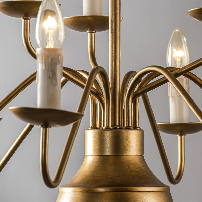 Larenley Brass Chandelier-Moonnatur