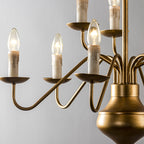 Larenley Brass Chandelier-Moonnatur