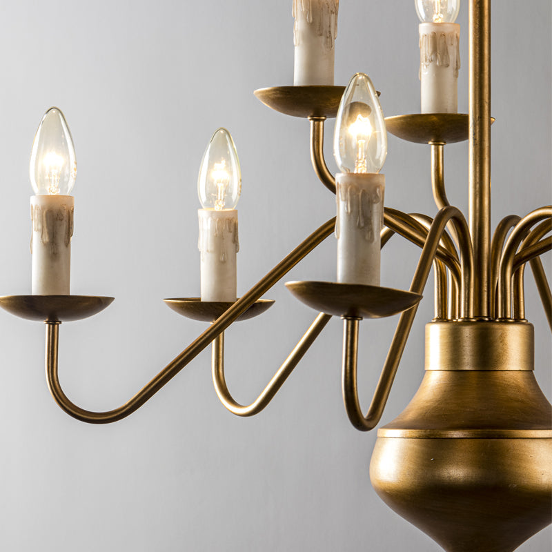 Larenley Brass Chandelier-Moonnatur