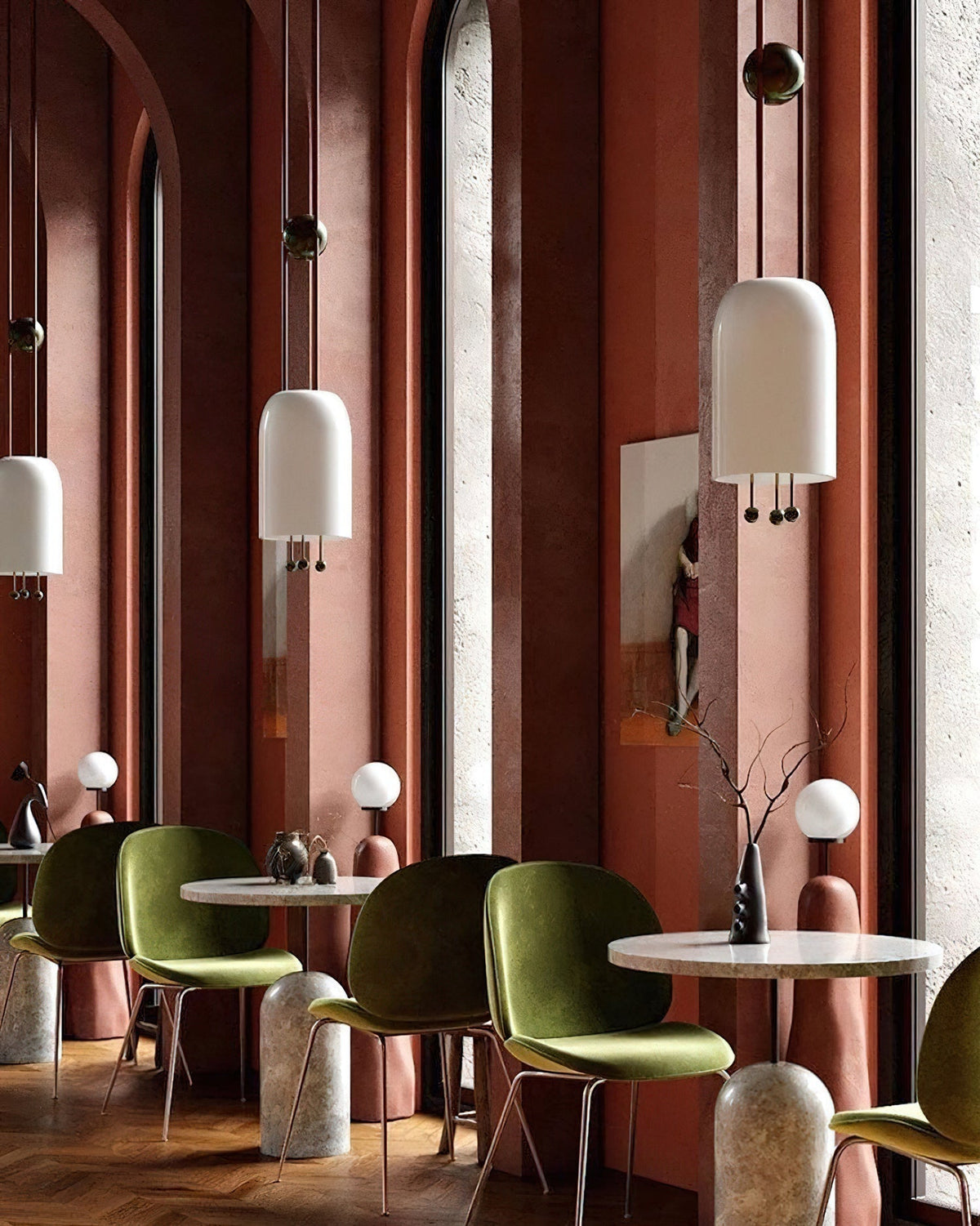 Haverina Glass Pendant Light-Moonnatur