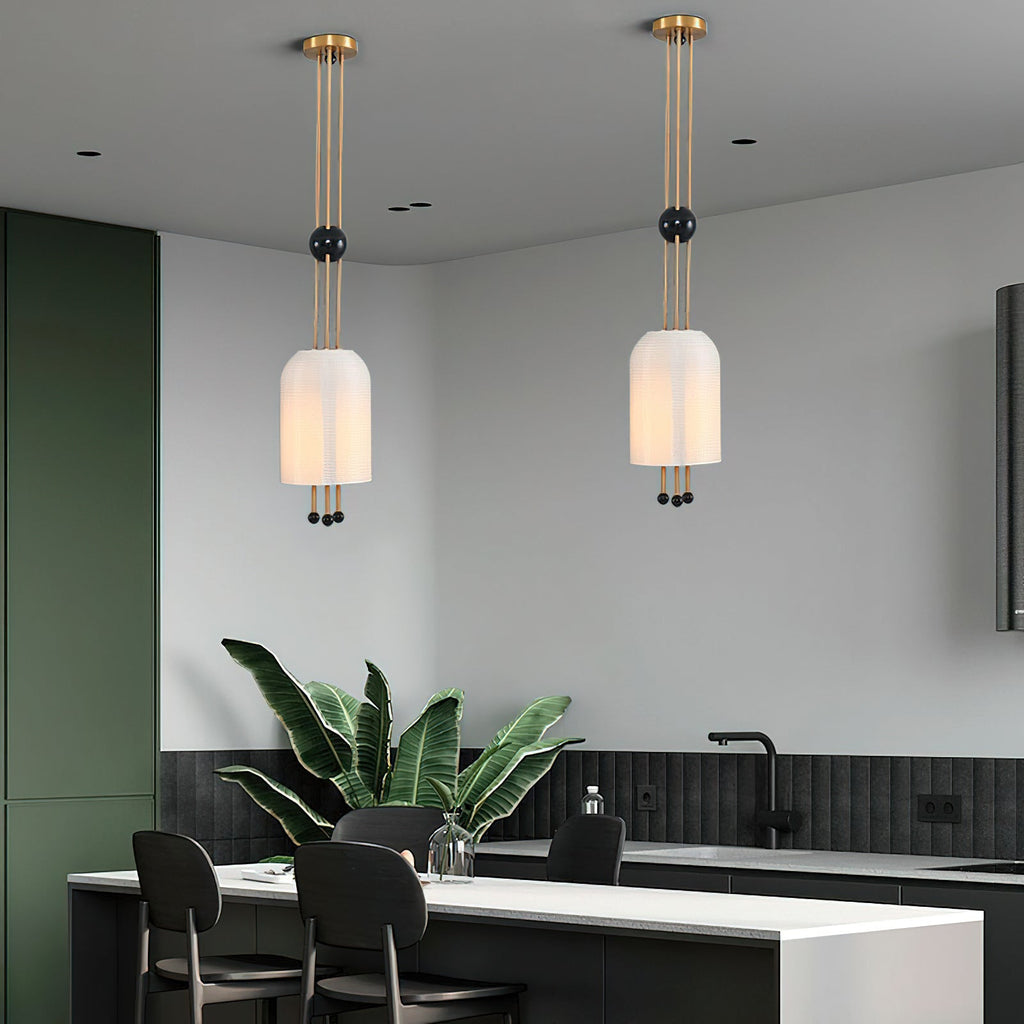 Haverina Glass Pendant Light-Moonnatur