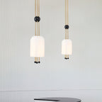 Haverina Glass Pendant Light-Moonnatur