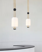 Haverina Glass Pendant Light-Moonnatur