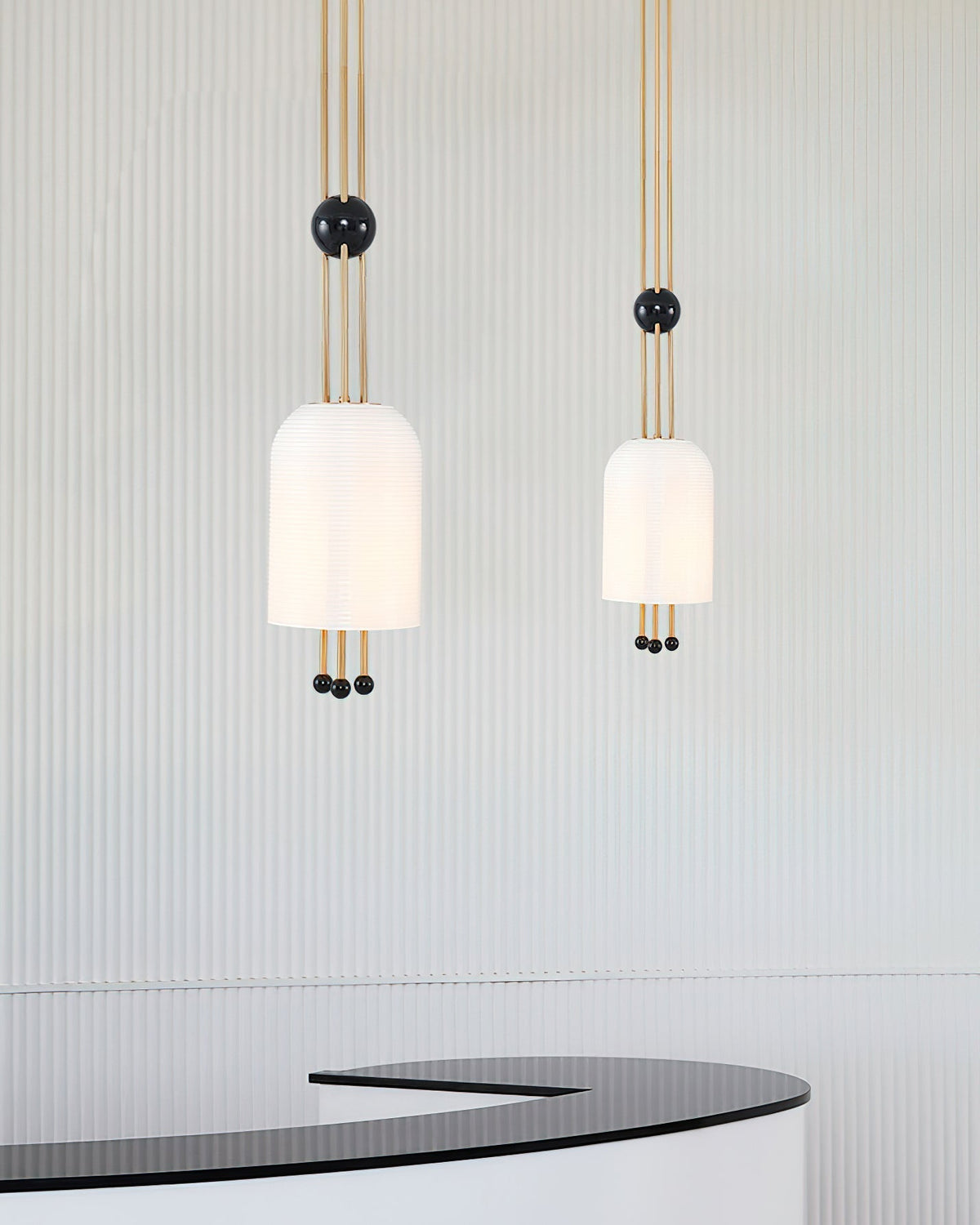 Haverina Glass Pendant Light-Moonnatur