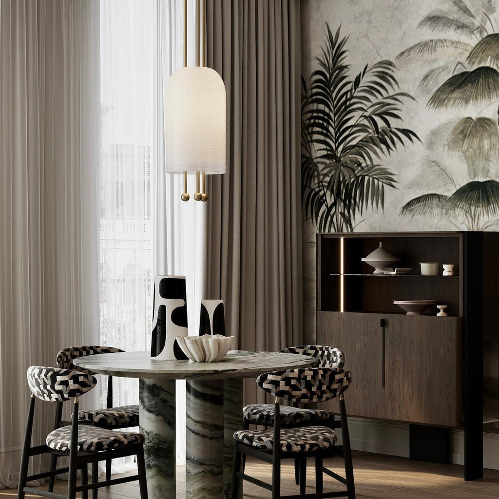 Haverina Glass Pendant Light-Moonnatur
