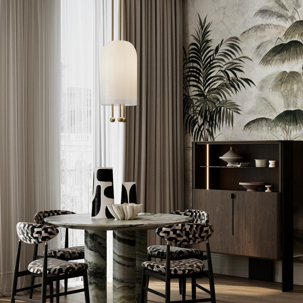 Haverina Glass Pendant Light-Moonnatur