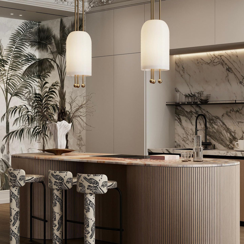 Haverina Glass Pendant Light-Moonnatur
