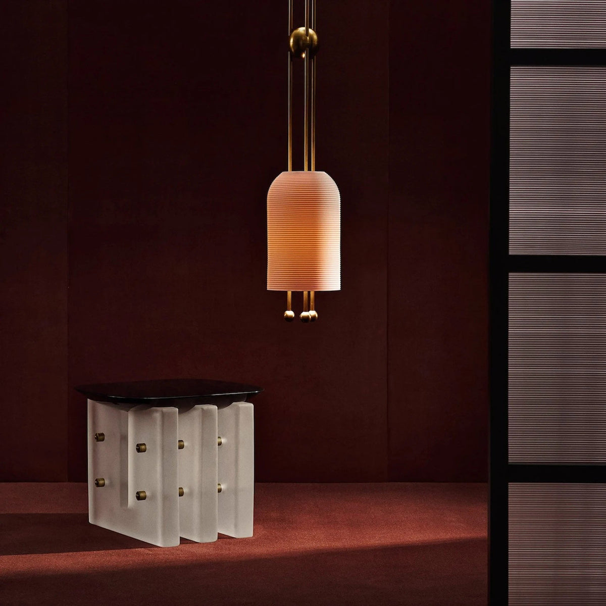 Haverina Glass Pendant Light-Moonnatur