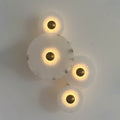 Ambeldale Alabaster Wall Light-Moonnatur