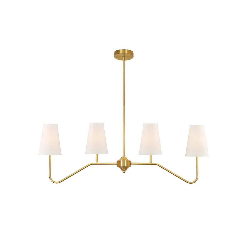 Corvenella Fabric Chandelier-Moonnatur