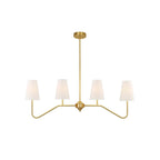 Corvenella Fabric Chandelier-Moonnatur