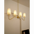 Corvenella Fabric Chandelier-Moonnatur