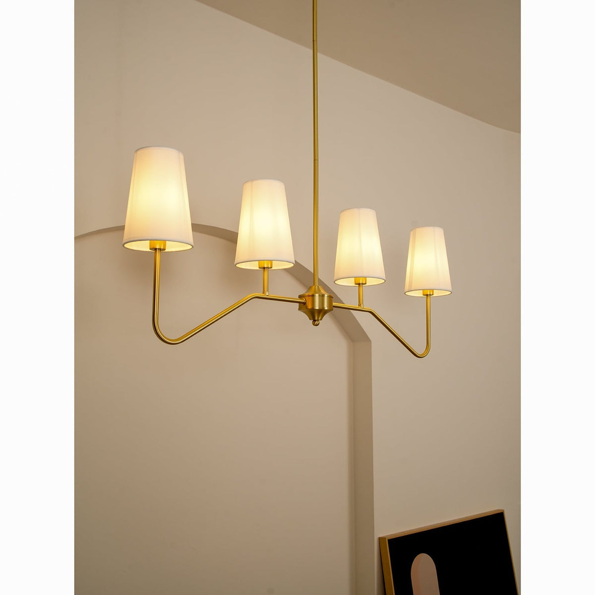 Corvenella Fabric Chandelier-Moonnatur