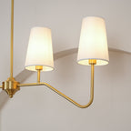 Corvenella Fabric Chandelier-Moonnatur