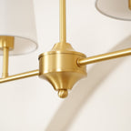 Corvenella Fabric Chandelier-Moonnatur