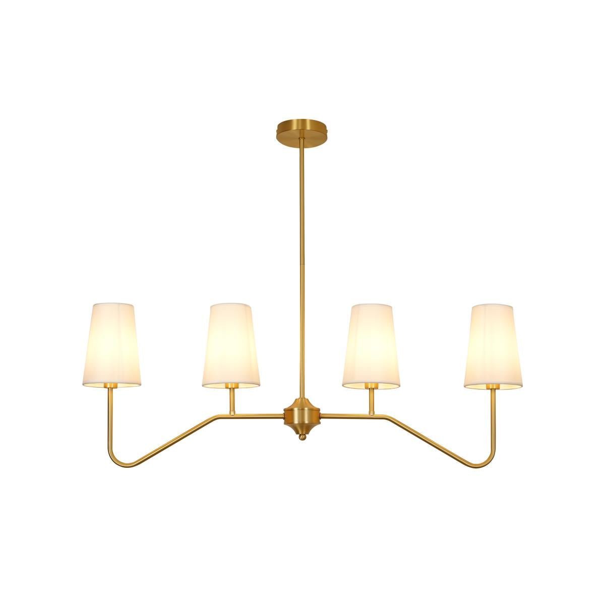 Corvenella Fabric Chandelier-Moonnatur