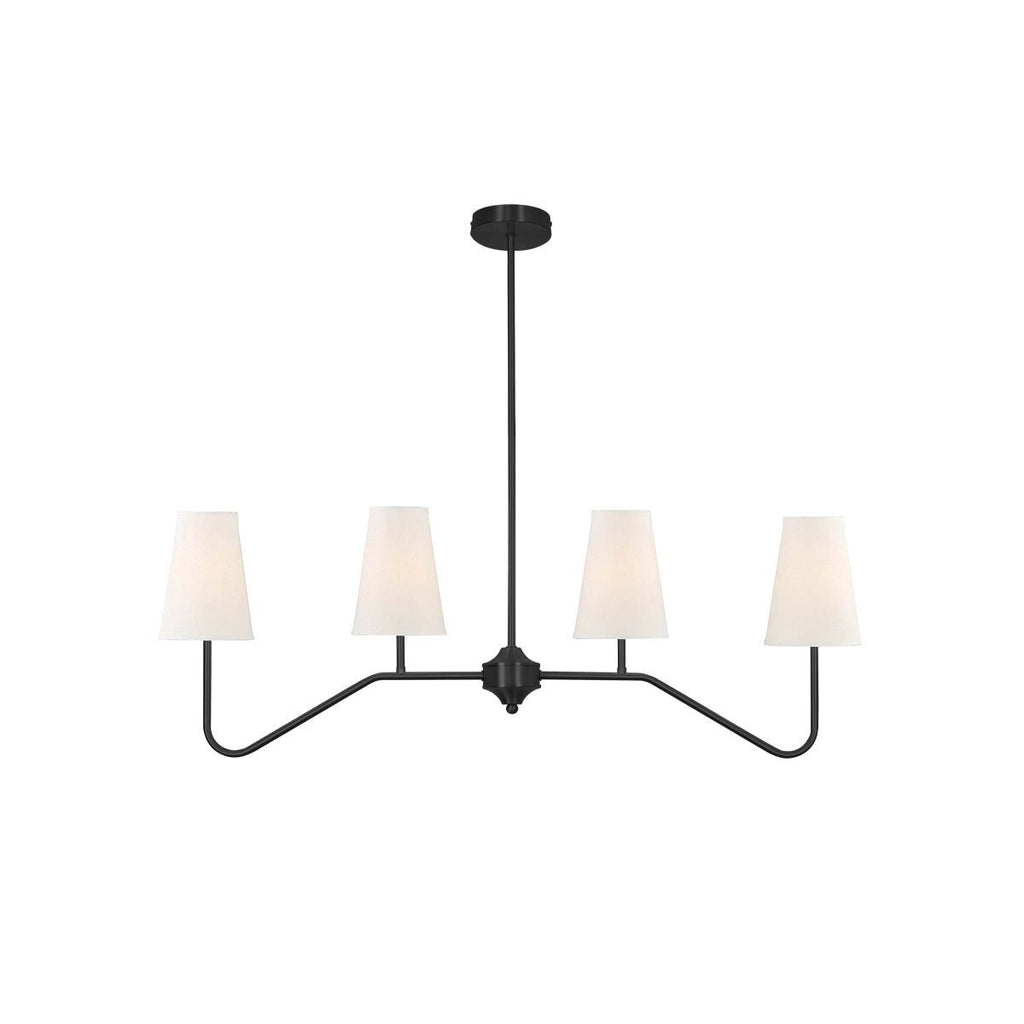 Corvenella Fabric Chandelier-Moonnatur