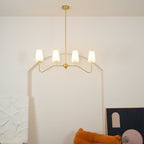 Corvenella Fabric Chandelier-Moonnatur