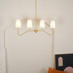 Corvenella Fabric Chandelier-Moonnatur