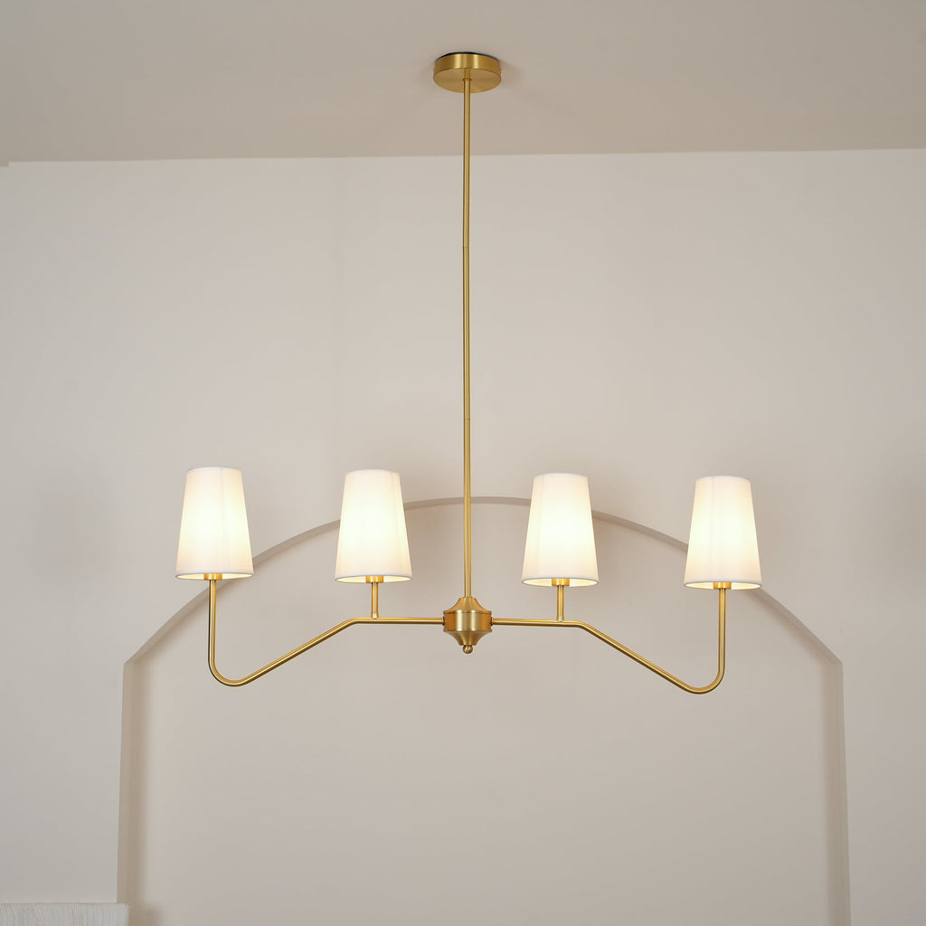 Corvenella Fabric Chandelier-Moonnatur