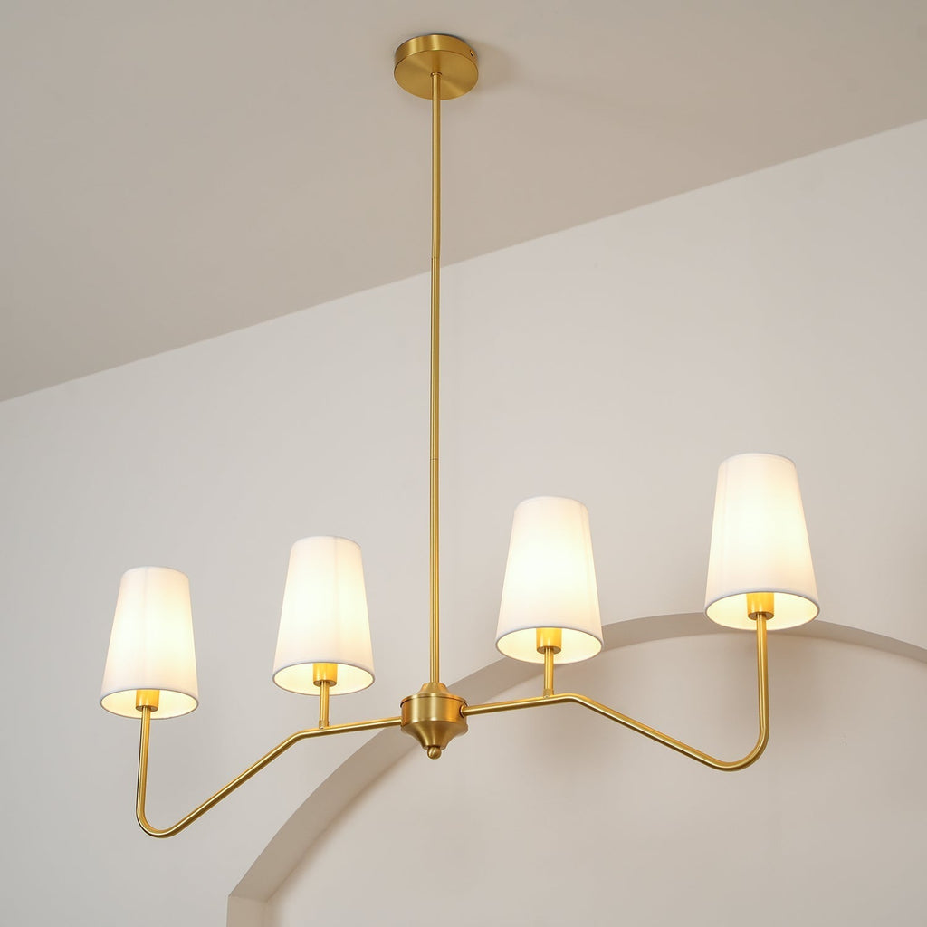 Corvenella Fabric Chandelier-Moonnatur