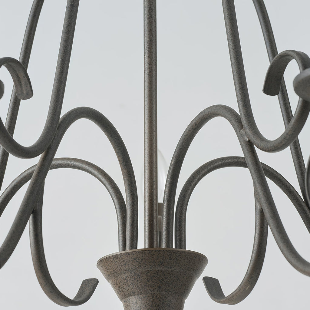 Laderbrook Iron Chandelier-Moonnatur