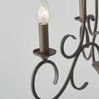 Laderbrook Iron Chandelier-Moonnatur