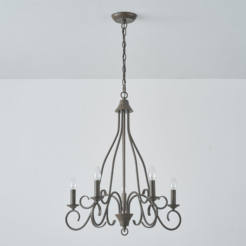 Laderbrook Iron Chandelier-Moonnatur