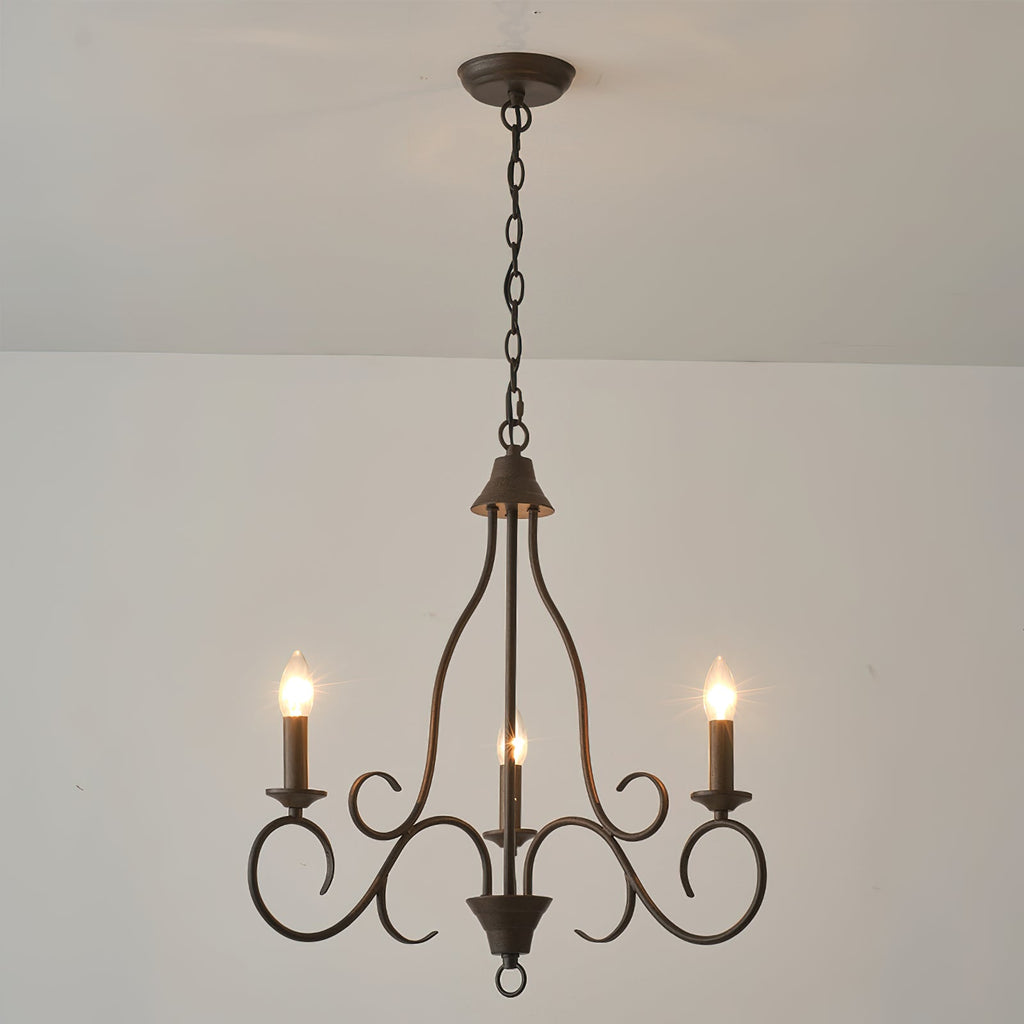Laderbrook Iron Chandelier-Moonnatur