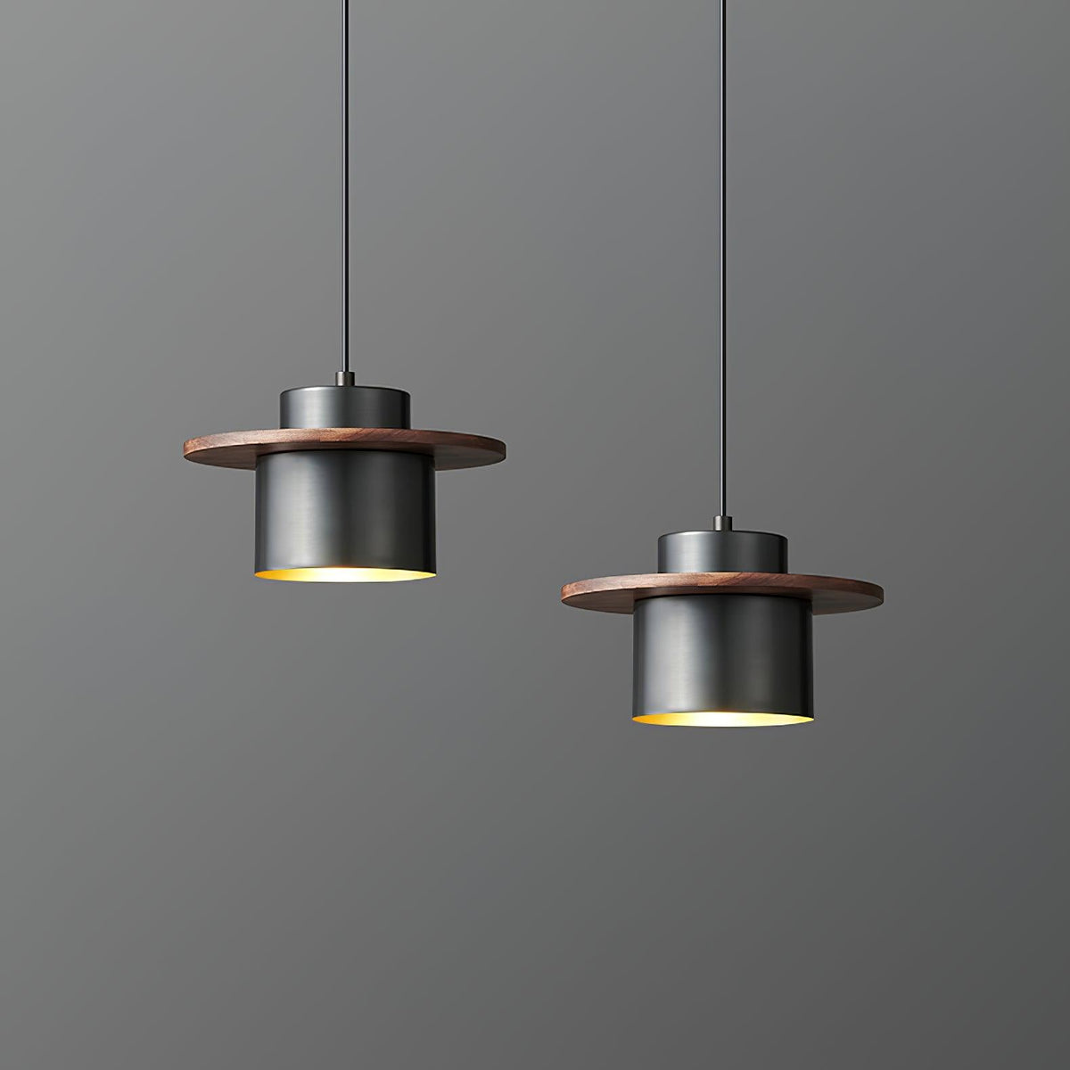 Roweniel Brass Pendant Light-Moonnatur