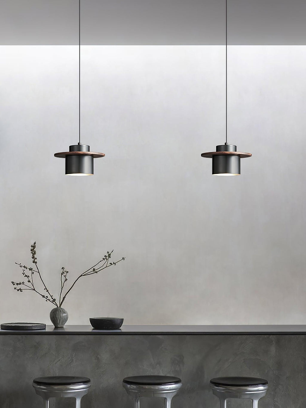 Roweniel Brass Pendant Light-Moonnatur