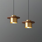 Roweniel Brass Pendant Light-Moonnatur